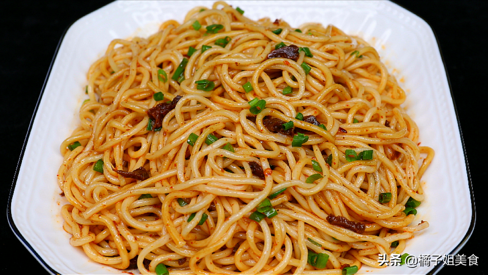 5分鐘快手拌面 鮮香爽滑比外賣好吃-起舞食譜網