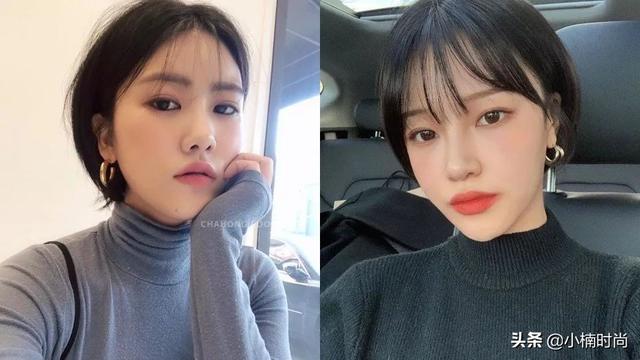 韩式流行发型，修饰脸型露出锁骨让你更美丽（韩式的发型）