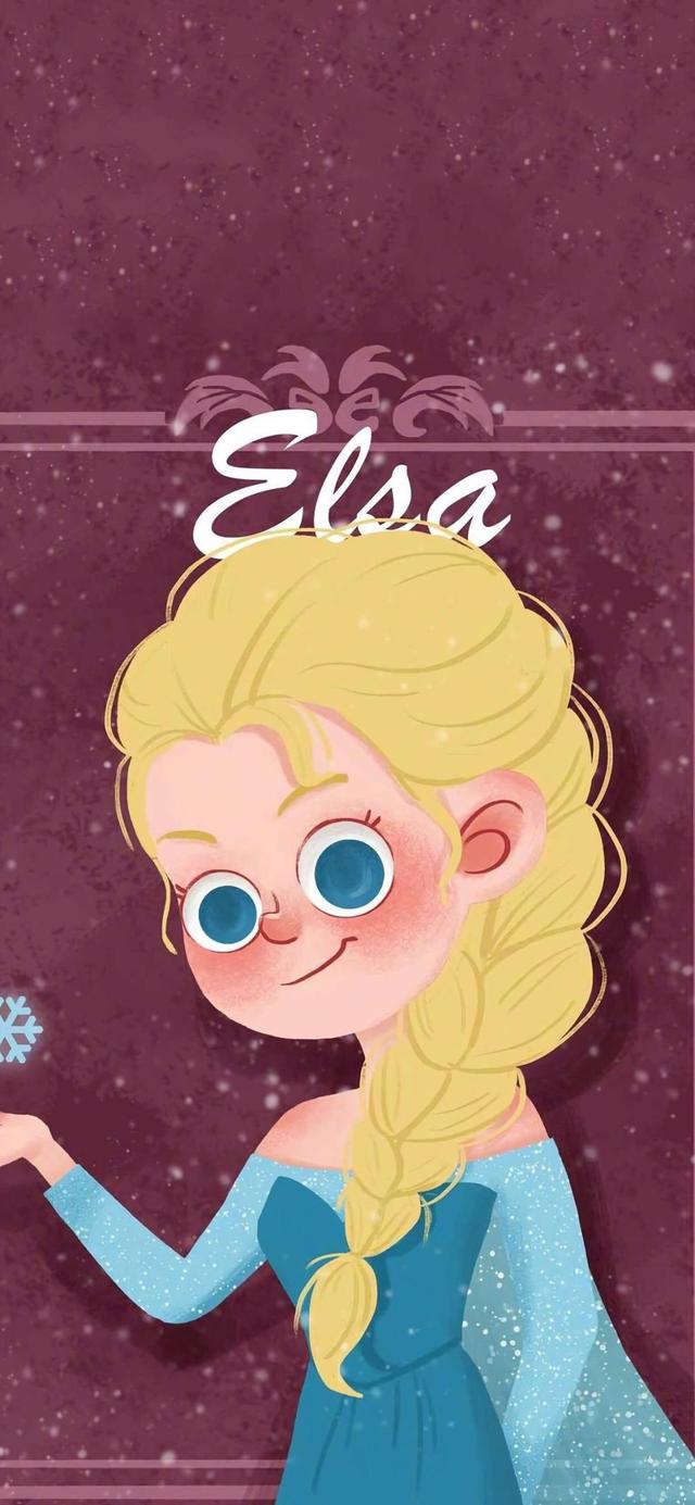 迪士尼公主可爱图片，迪士尼公主可爱图片微信头像（迪士尼公主卡通可爱手绘壁纸）