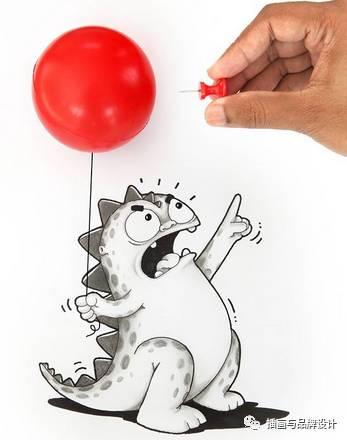 小恐龙怎么画，恐龙怎么画简单又好看（创意手绘丨他画出一只很有戏的小恐龙）