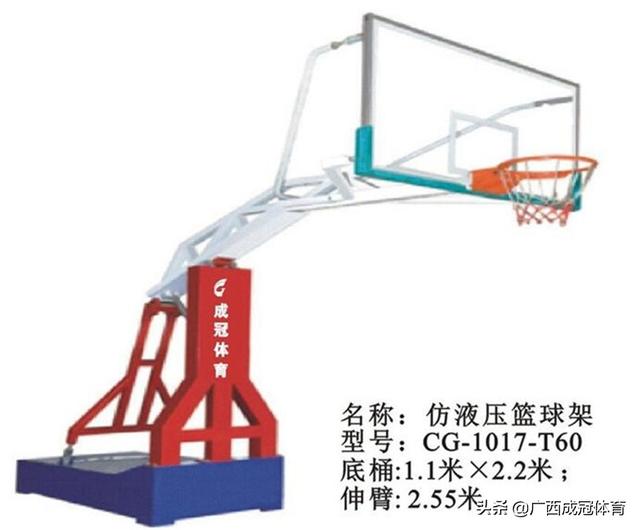 篮球架高度，篮球架离地面多少米（了解篮球架产品的工艺）