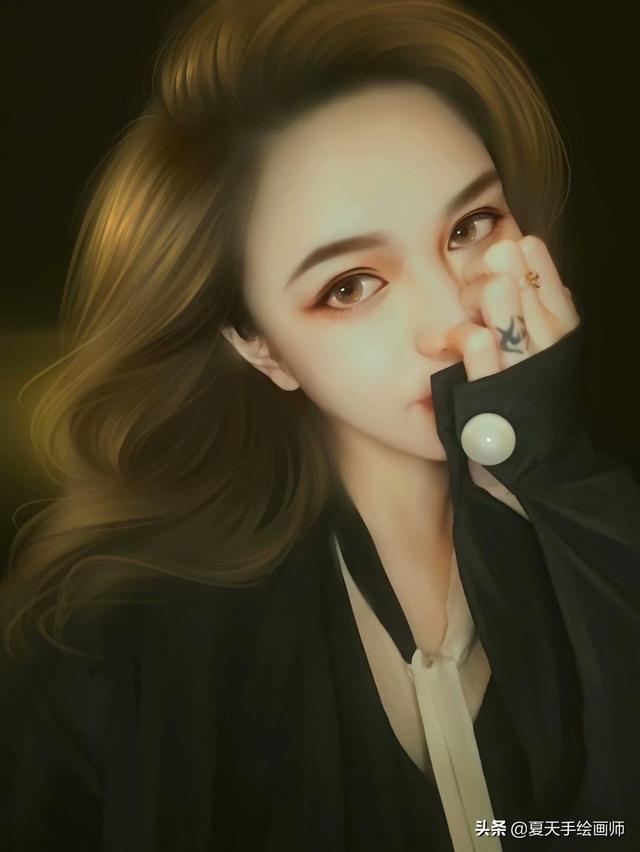 暗黑少女，微信头像，暗黑少女（暗黑系列微信女性头像）