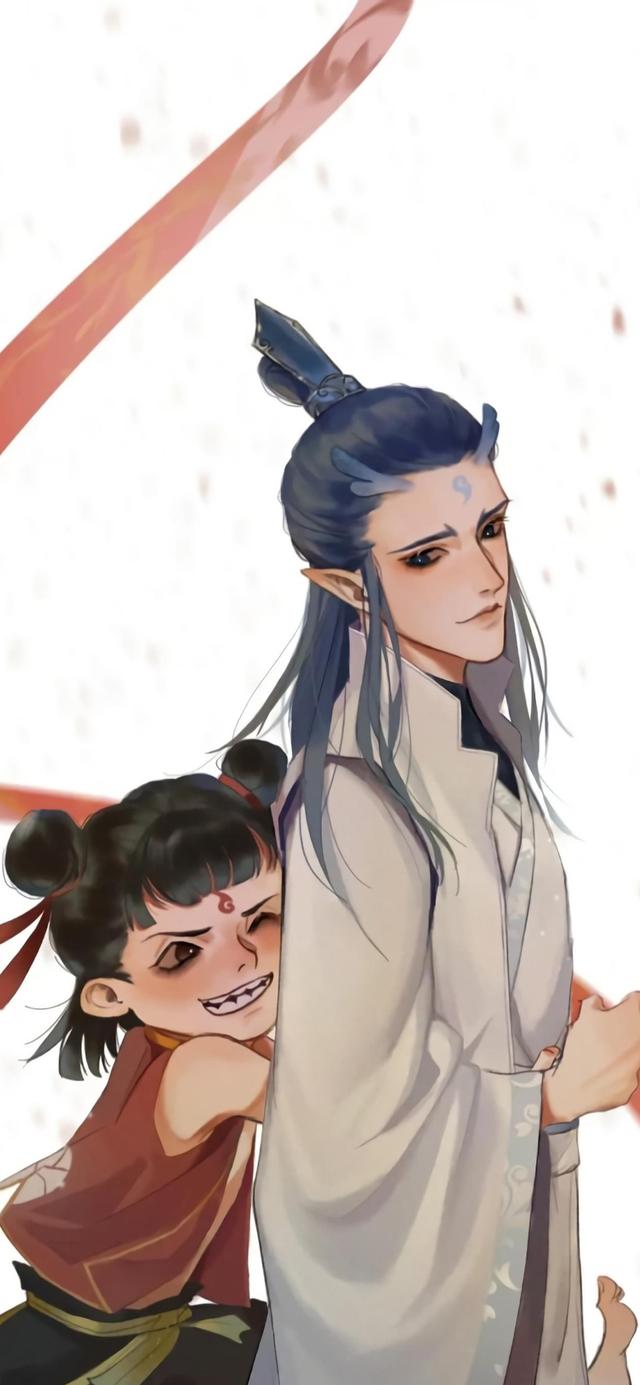 高清哪吒，高清哪吒头像（哪吒\u0026敖丙高清手机壁纸又来啦图片）