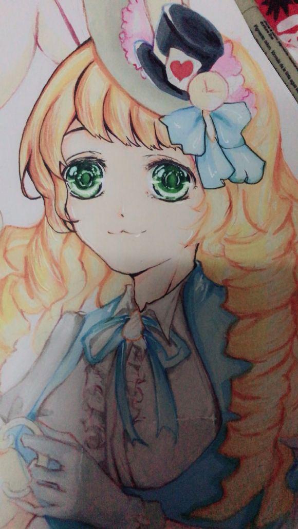 樱花树马克笔画法，马克笔画樱花树教程（发一个详细的马克笔绘画过程）