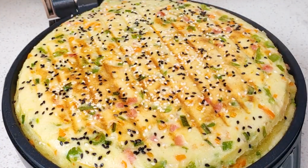 图片[7]-【大米蔬菜饼】做法步骤图 出锅松软鲜香 大人孩子都爱吃-起舞食谱网