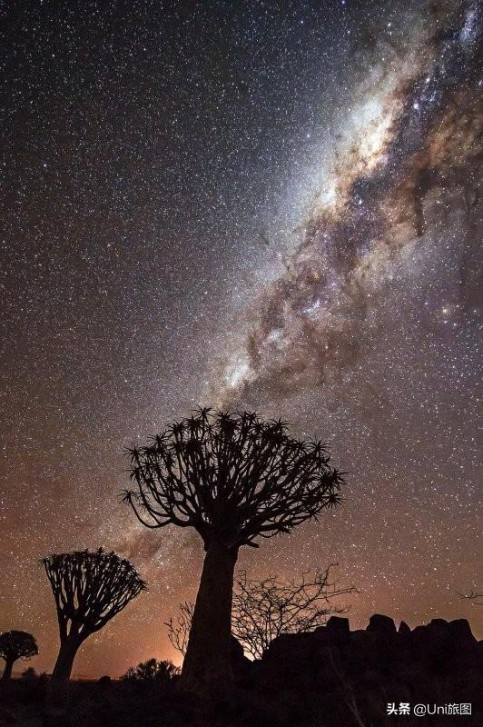 星空梦幻闺蜜头像，银河唯美星空闺蜜头像微信（20张唯美的星空摄影作品）