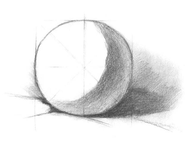 石膏几何体，石膏几何体素描教程（分步骤讲解三种石膏几何体画法）