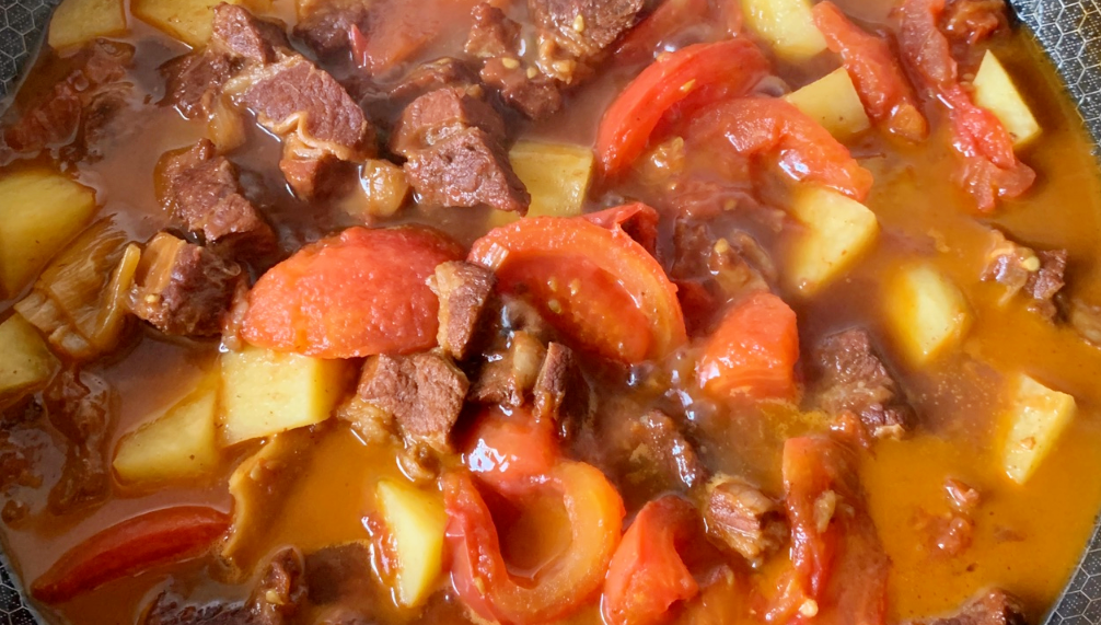 圖片[5]-【番茄土豆燒牛腩】做法步驟圖 牛肉軟爛下飯-起舞食譜網