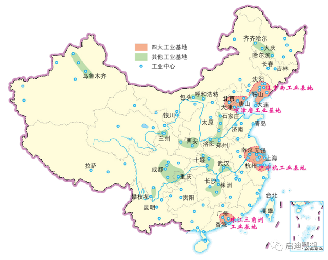 黄河长江地图，黄河长江地图路线全图（高清地图‖中国南北差异）