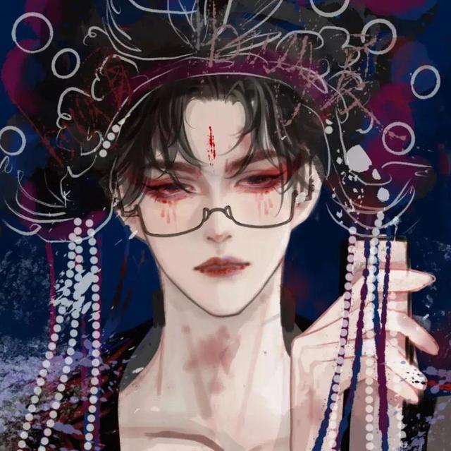 手绘情头，微信头像，唯美手绘情头（好看的手绘情侣头像）