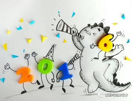 小恐龙怎么画，恐龙怎么画简单又好看（创意手绘丨他画出一只很有戏的小恐龙）