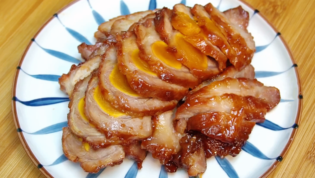 【蛋黃叉燒肉】做法步驟圖 一口電飯鍋就搞定 簡單營養又美味-起舞食譜網