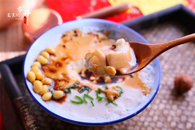 豆腐花的制作方法，豆腐花的制作方法和配料石膏（晚上泡1把黄豆）