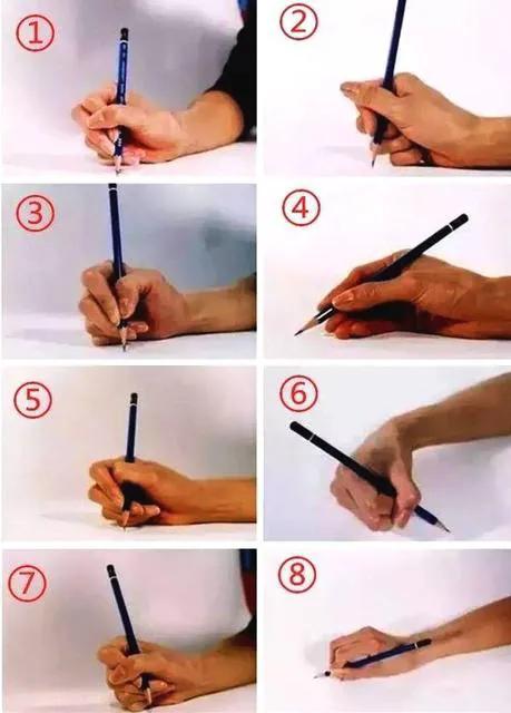 幼儿园握笔的正确方法教程，正确的握笔姿势图解