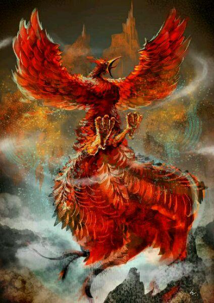 2,"上古十大神兽"之一:朱雀