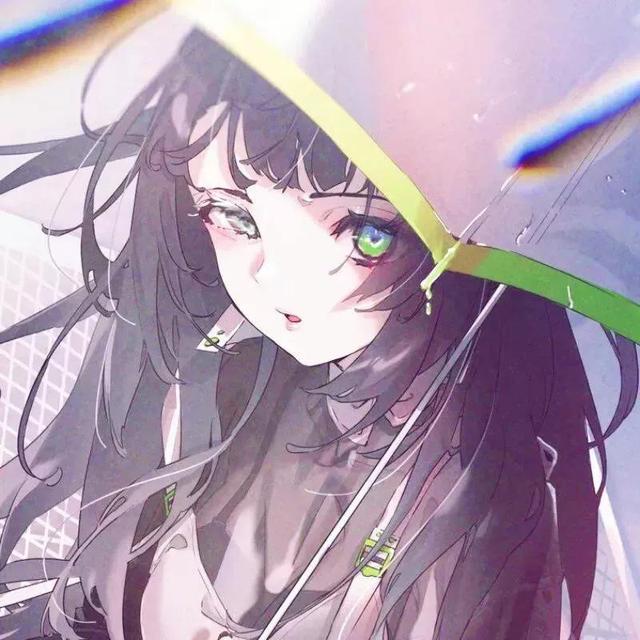 悲伤的图片动漫，动漫唯美伤感图片微信（丧系动漫女生头像）
