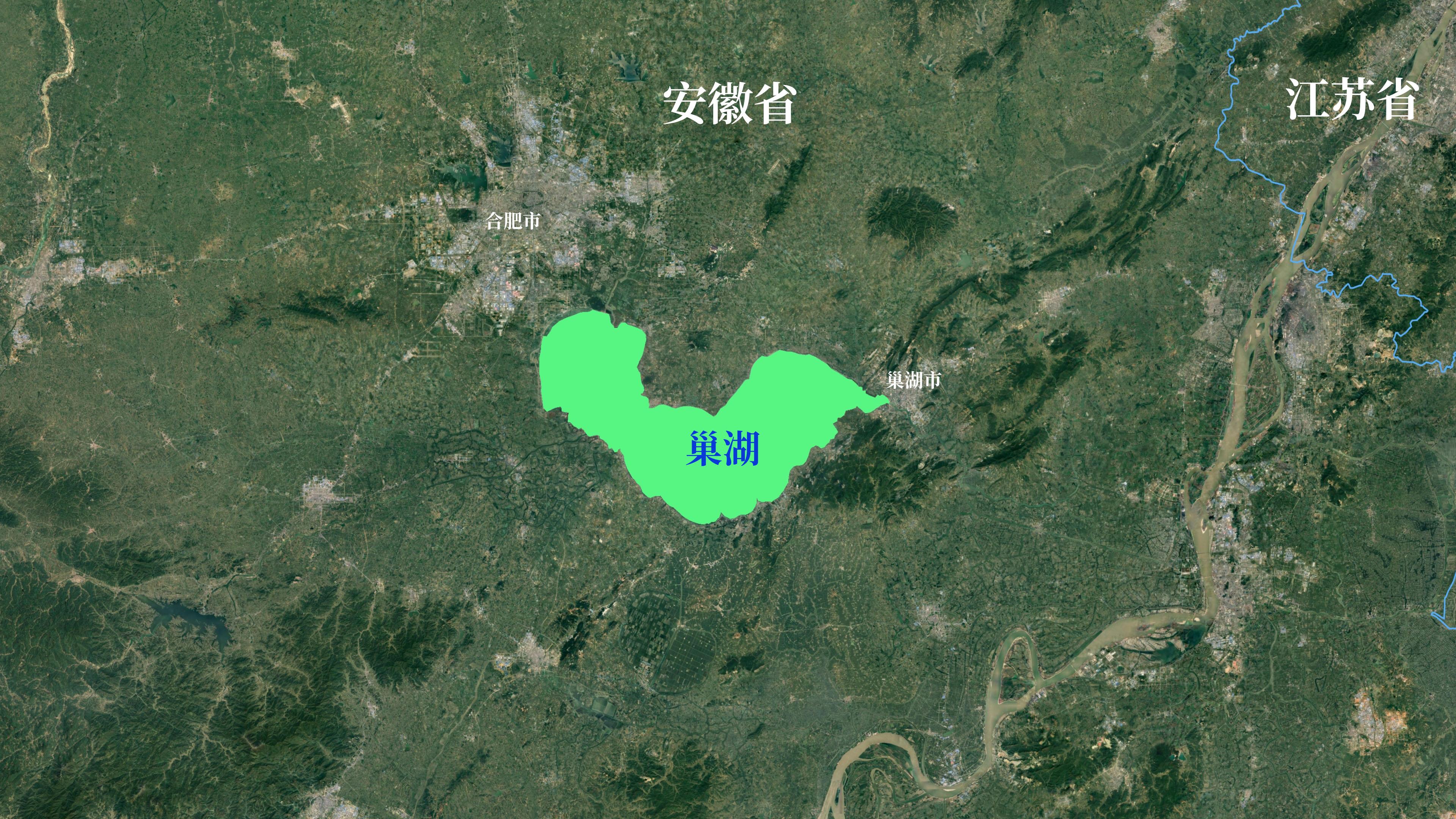 中国五大淡水湖湖泊面积排名，江苏省有2个榜上有名