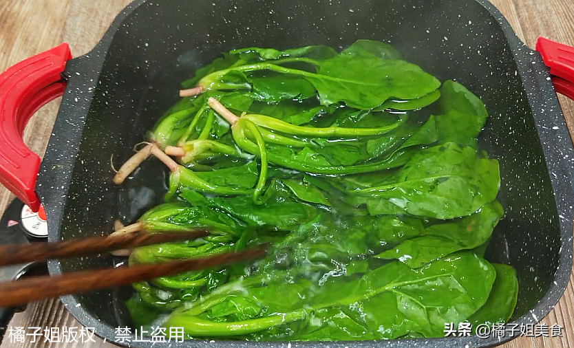 圖片[4]-【蒸菠菜雞蛋】做法步驟圖 顏值高 口感好-起舞食譜網