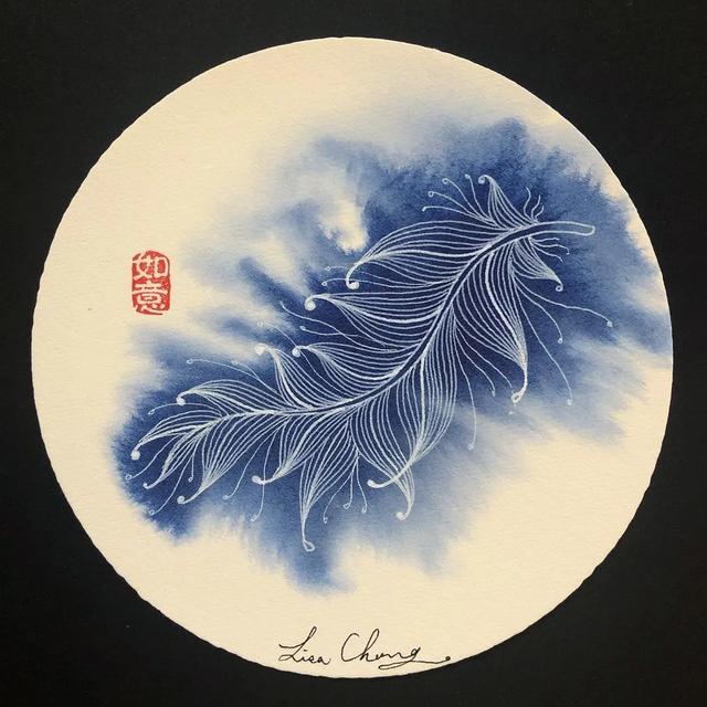 几步画出美丽画面，水粉画教程（5个步骤教你用最普通的笔）