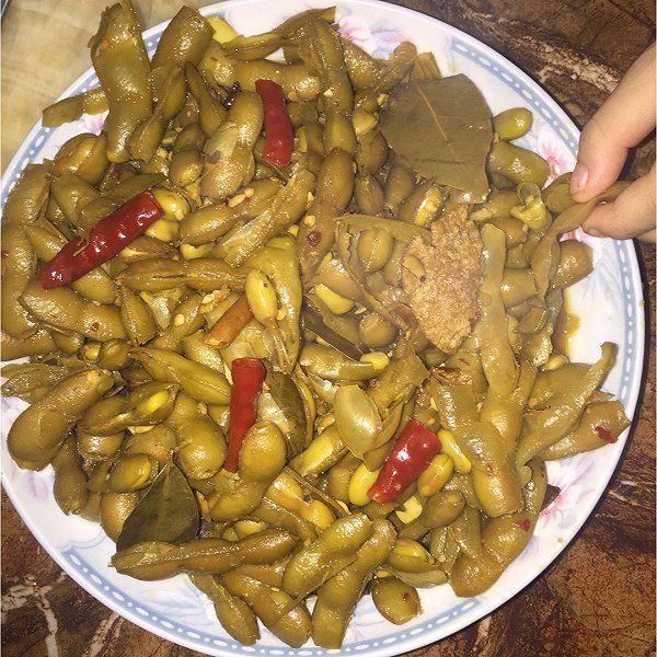 卤毛豆怎么做，麻辣毛豆怎么做（“调料”是关键）