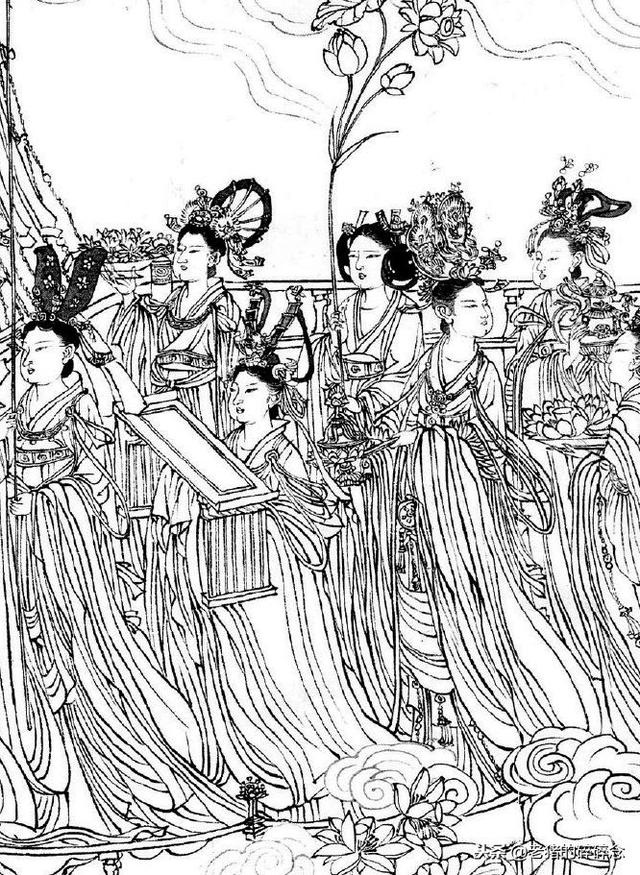 神仙图，神仙图片仙气飘飘（一组吴道子笔下的神仙图）