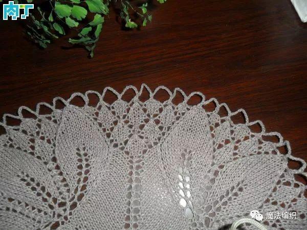 披肩的织法，披肩钩针编织花样图解（超越志田之美的手工棒针编织披肩教程图解）