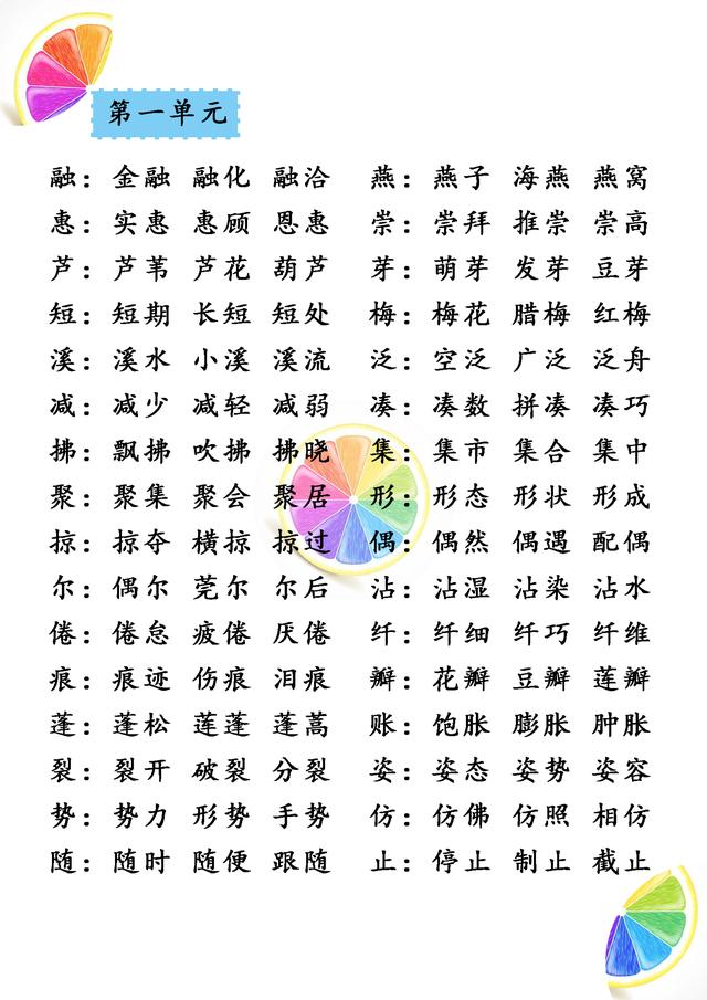 汉字蓬的组词，蓬的组词（部编版三年级下册生字组词）