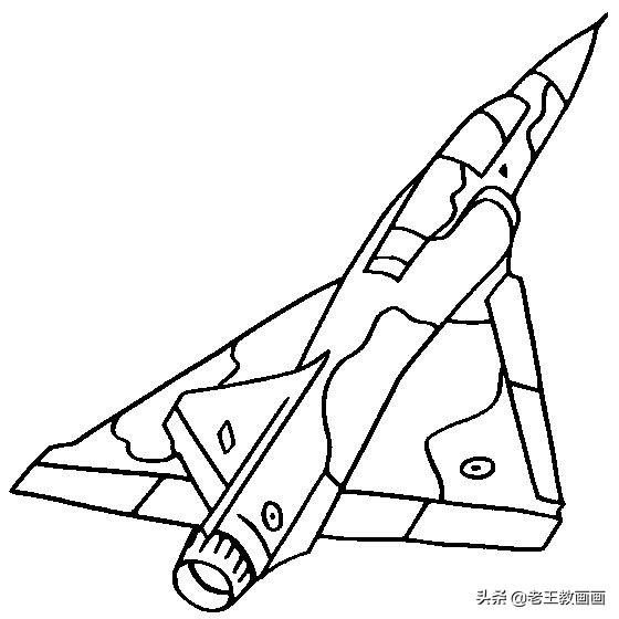 简笔画坦克是怎么画的，虎式重坦简笔画（飞机和坦克的简笔画线稿集锦）