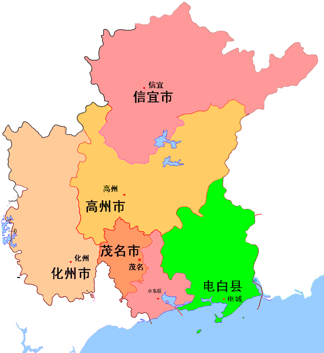 縣,五華縣,平遠縣,蕉嶺縣汕尾市——1區2個縣1縣級市城區陸豐市海豐縣