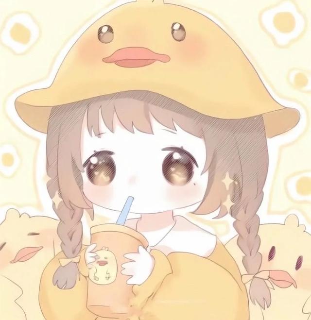 q版人物萌图女可爱，可爱女生Q版头像微信（超可爱的Q版头像ง⍢⃝）