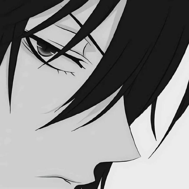 丧气图片，一组伤感忧郁动漫丧头