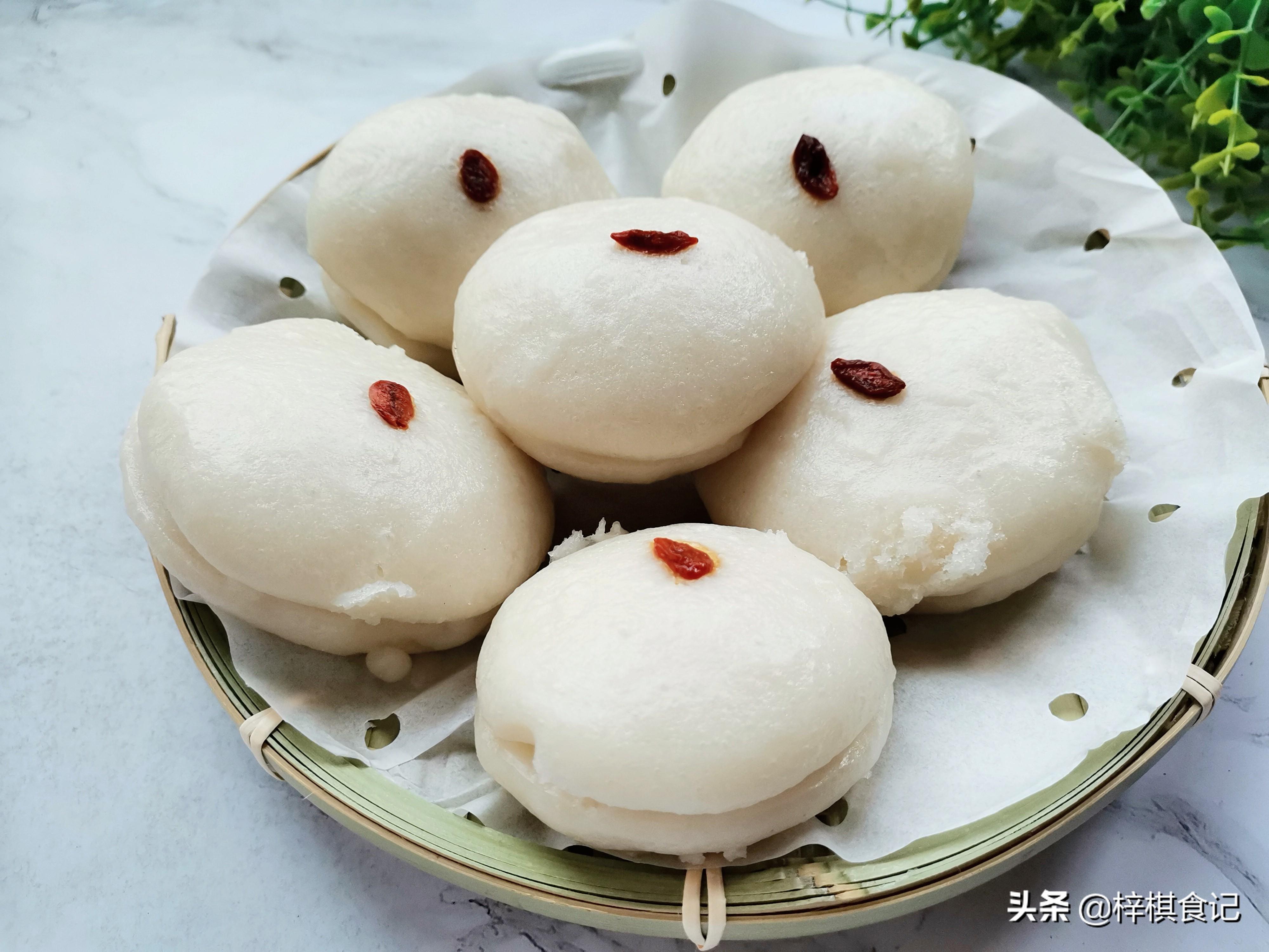 【酒酿米馒头】