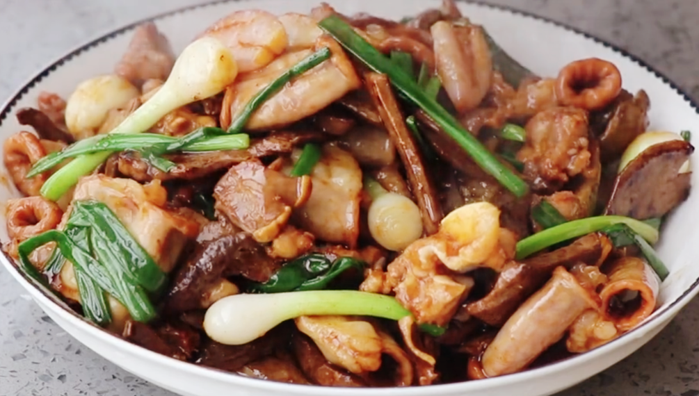 【火爆猪杂】做法步骤图 下酒又下饭 太解馋了-起舞食谱网