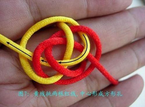 纽扣结收尾编法，纽扣结收尾编法视频（中国结双线大钮扣结编法）