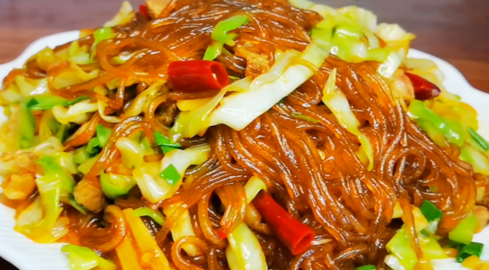 图片[7]-【包菜炒粉条】做法步骤图 不坨不粘锅 好吃又解馋-起舞食谱网