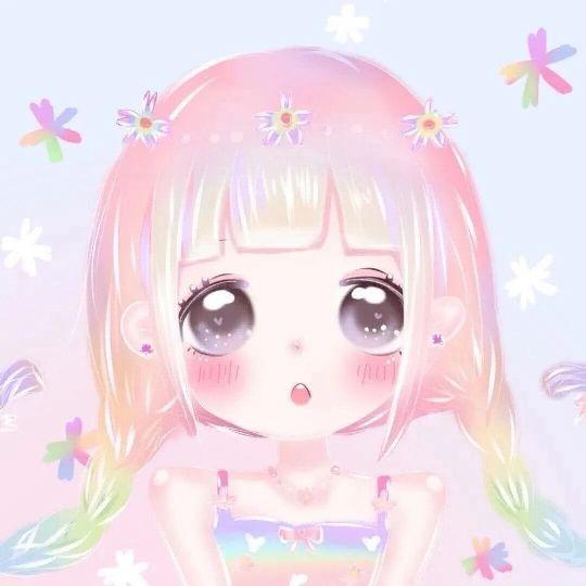 q版人物萌图女可爱，可爱女生Q版头像微信（超可爱的Q版头像ง⍢⃝）