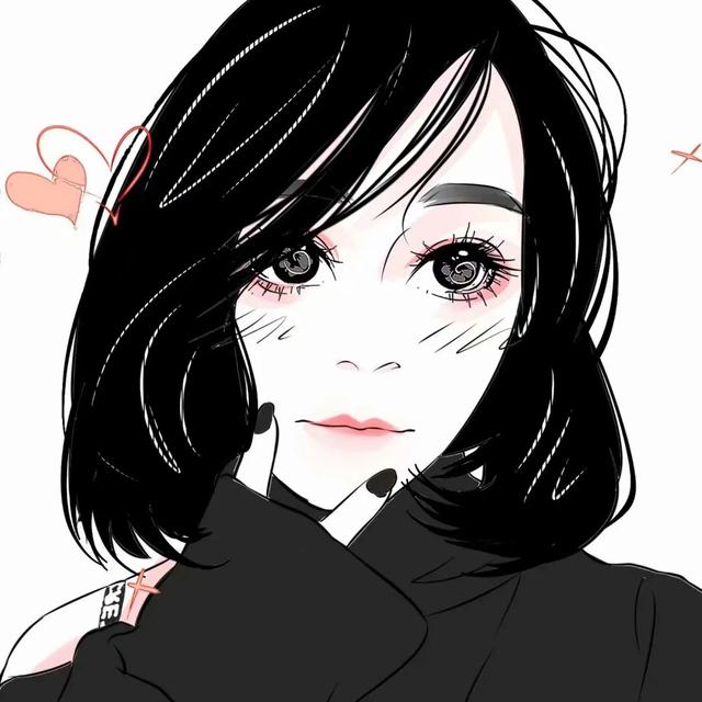 女生黑白头像微信,女生黑白头像(简约黑白系女生头像) 女生黑白头像微信,女生黑白头像(简约黑白系女生头像)