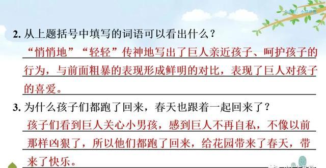 硕大无朋的硕是什么意思，硕大无朋什么意思啊（部编语文四年级下第26课《巨人的花园》知识点+图文讲解+课堂测试）