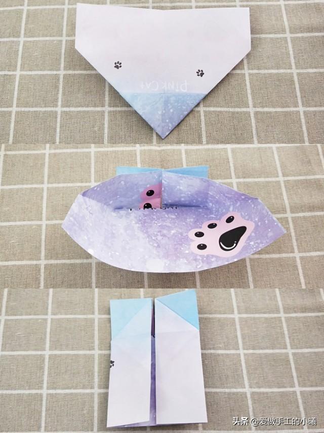DIY怎样折纸扇子，手工折纸扇子教程（手工教程：教你做机关小扇子）