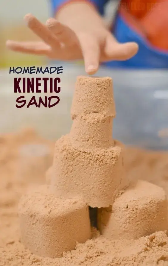 自己在家怎么做太空沙，给孩子一个放心的玩具