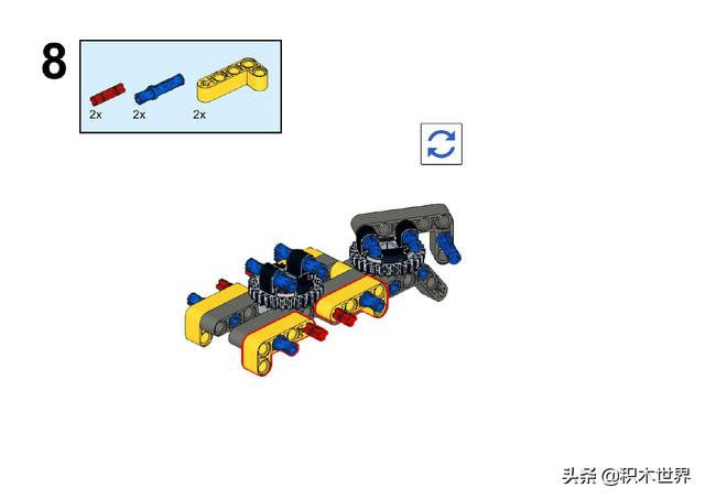 乐高42097蜘蛛臂起重机可以改电动吗，乐高大蜘蛛拼装视频（乐高42097秒变迷你版42055斗轮挖掘机拼搭图纸第一波）