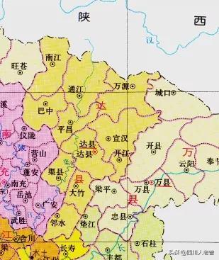 达县属于哪个市，达县属于哪个省哪个市（宕渠、巴渠、通州、通川、绥定）