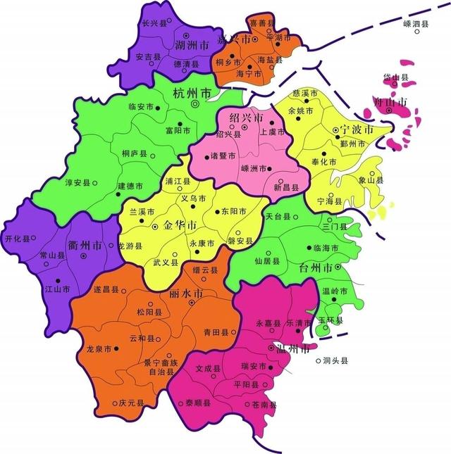 浙d是哪里的车牌,浙e是哪里的车牌(浙江各市行政区划)