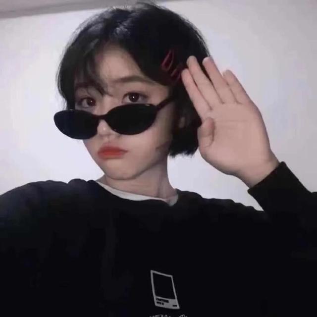 拽姐头像微信，拽姐头像（头像，一组超酷的墨镜拽姐头像）