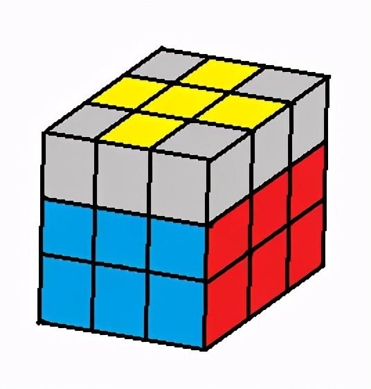 魔方第一层公式，魔方第一层快速形成立体十字（只用两条公式复原魔方）