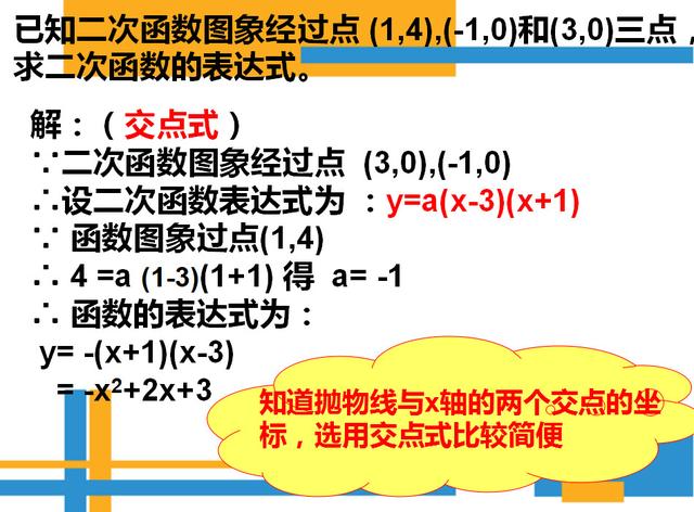 二次函数一般式，二次函数的一般式是什么（确定二次函数表达式的知识及题型总结）