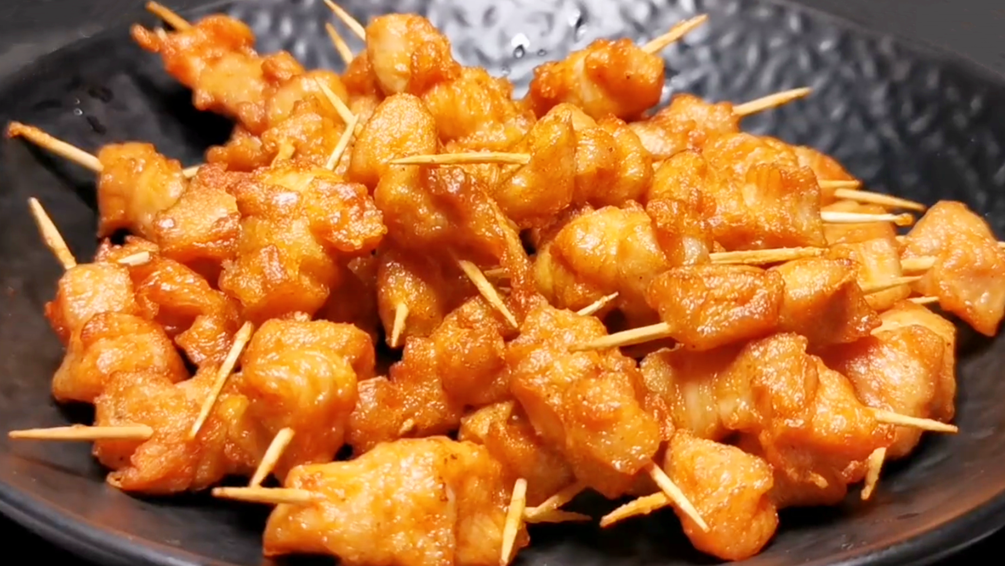 圖片[5]-【雞肉版牙簽肉】做法步驟圖 10元錢做一大盤 香辣過癮-起舞食譜網
