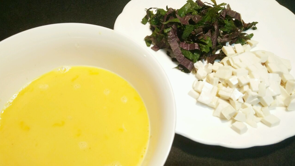 图片[3]-【紫苏豆腐鸡蛋饼】做法步骤图 鲜香味美又营养-起舞食谱网