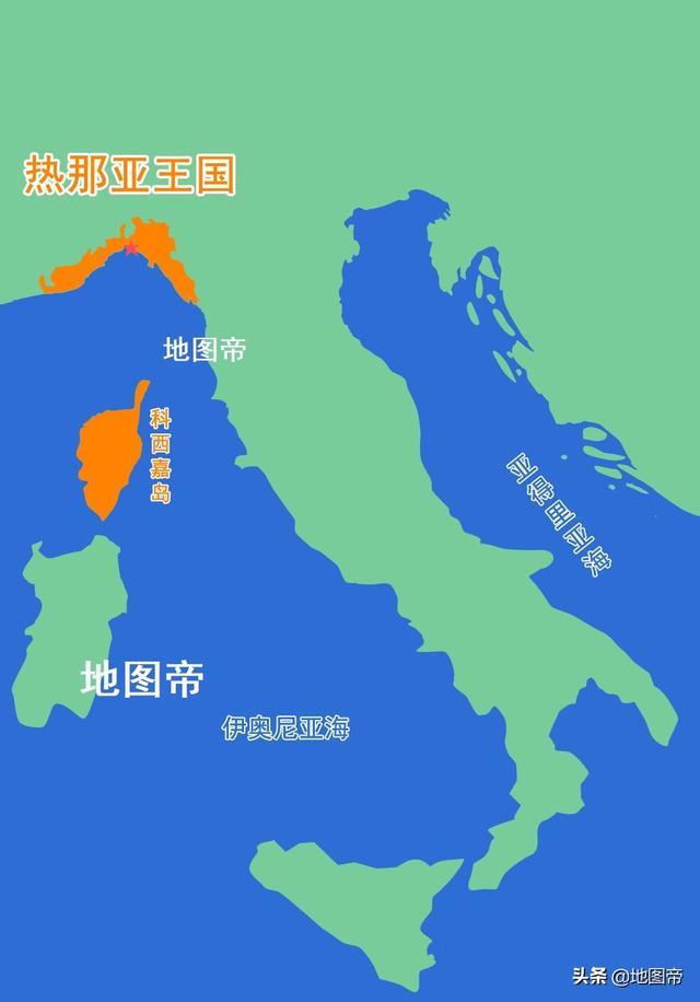 热那亚属于哪个国家，热那亚是哪里（科西嘉岛曾是意大利的一部分）