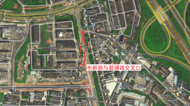 深圳限行摄像头分布图最新，深圳限行路段明细图（深圳市龙华区观澜街道限外摄像头分布图）